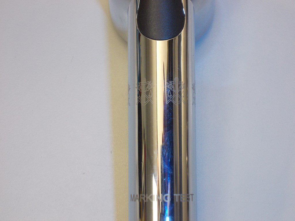 Incisioni laser su metalli