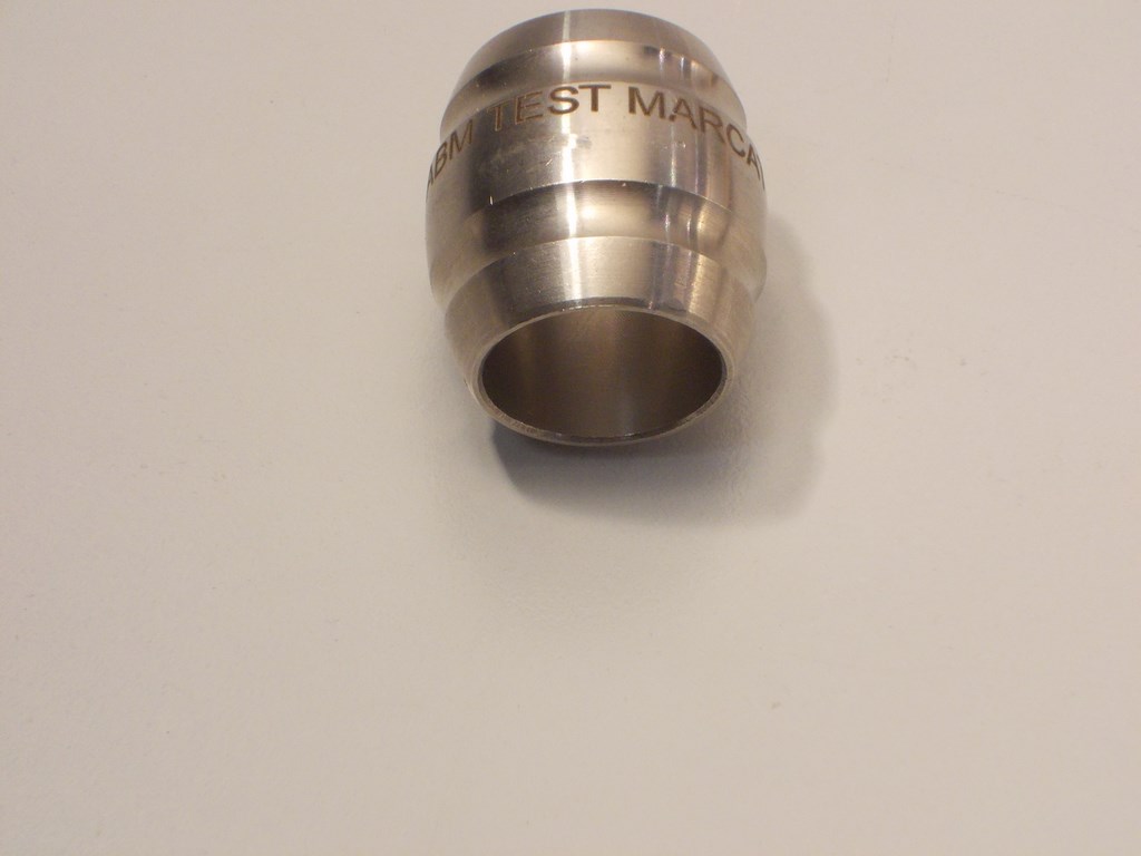 Incisioni laser su metalli